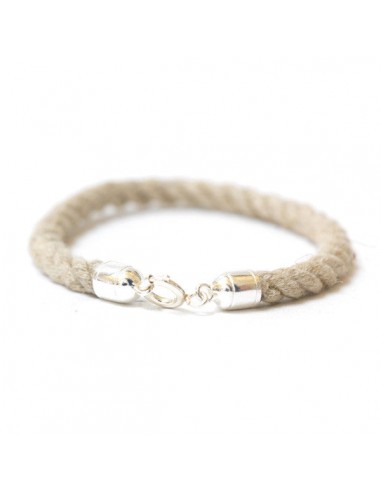 Nautical Rope Jute Bracelet soldes