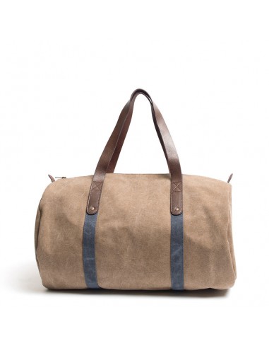 Canvas and Leather Duffle la chaussure