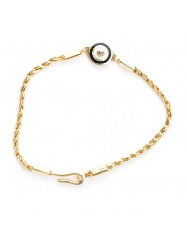 Black Diamond Evil Eye Bracelet pas cher