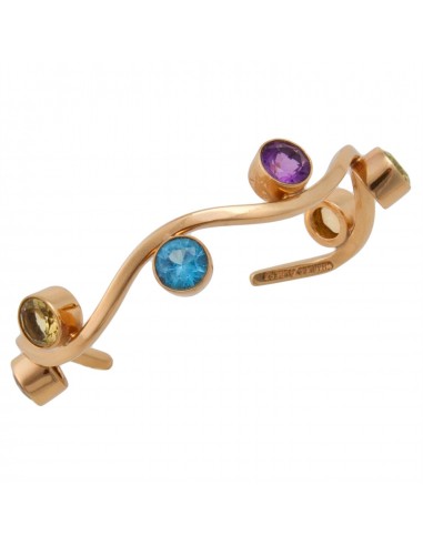 Alchemia Multi-Gemstone Wave Cuff Le MVP de beaucoup