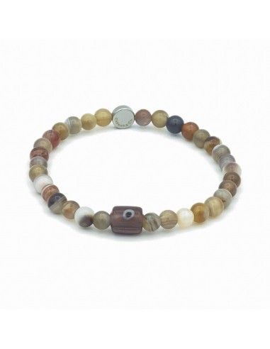 Evil Eye Glass And Gemstone Stretch Bracelet ouvre sa boutique