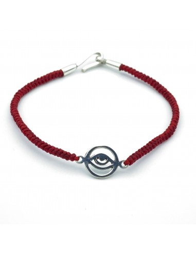 Silver Evil Eye Bracelet la chaussure